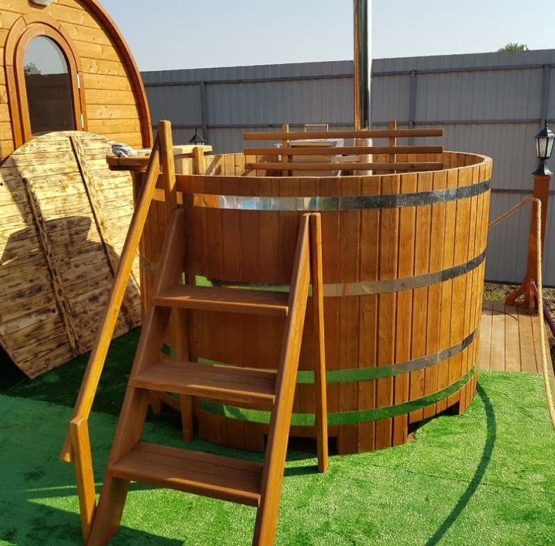 Купели для бани из дерева